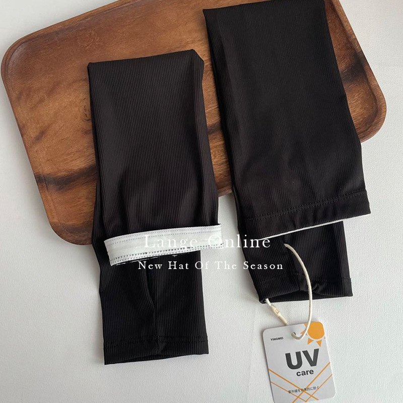 Manșete pentru brațe Ice Silk cu protecție UV, vară, pentru condus, poliester-spandeks