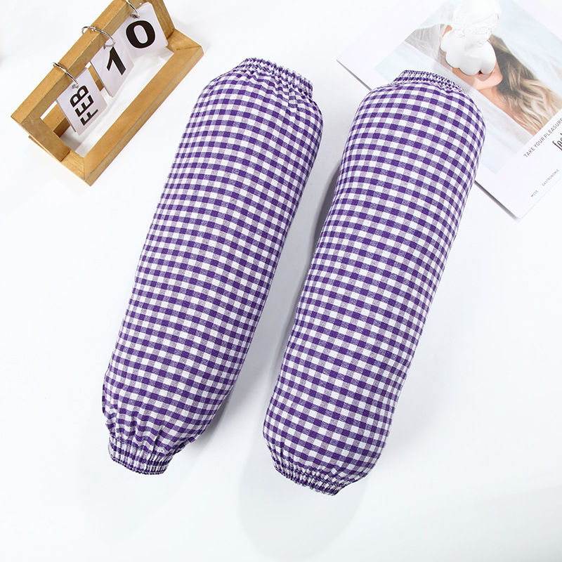 Rokas piedurknes ar četrstūru rakstu, garas, izturīgas pret netīrumiem un saules aizsardzība