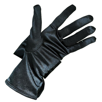 Γαλλικά βιντάζ σατέν κοντές γάντες σε στυλ Χέμπερν, γυναικείο αξεσουάρ για νυφική φωτογράφηση, προστασία από τον ήλιο