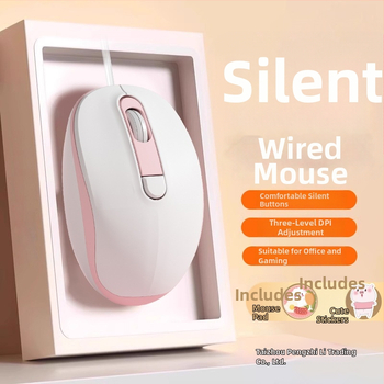 USB optička miša, 3 tipke, za ured i kućnu upotrebu