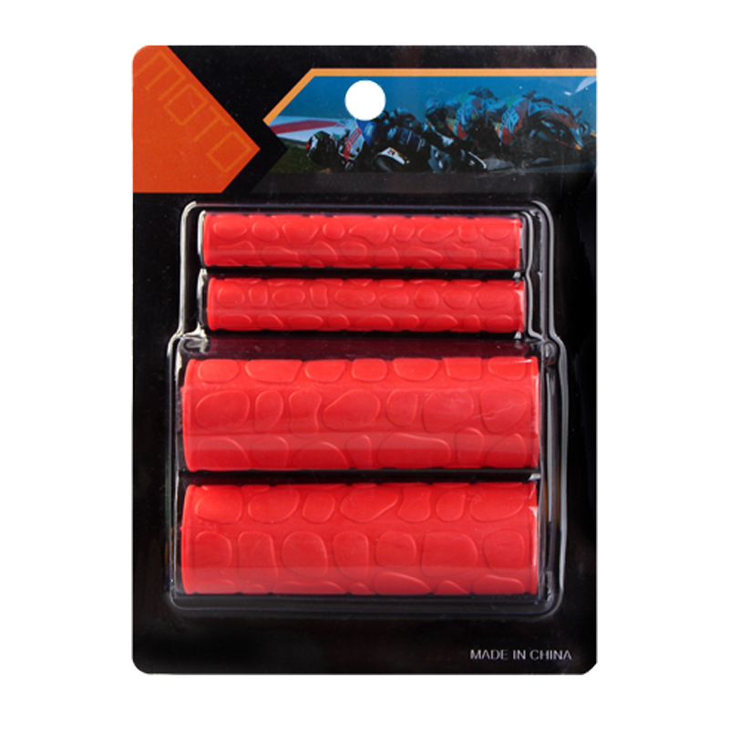 Gumijas stūres pārklājs motocikliem un elektriskajiem velosipēdiem – raga stilā, universāla piestiprināšana, pielāgota apstrāde, licencēts privātais zīmols