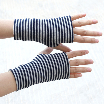 Félujjas kerékpáros kesztyű pamutból, Ice Silk anyag, csúszásmentes, flip-cover stílus, 2023 tavasz megjelenés