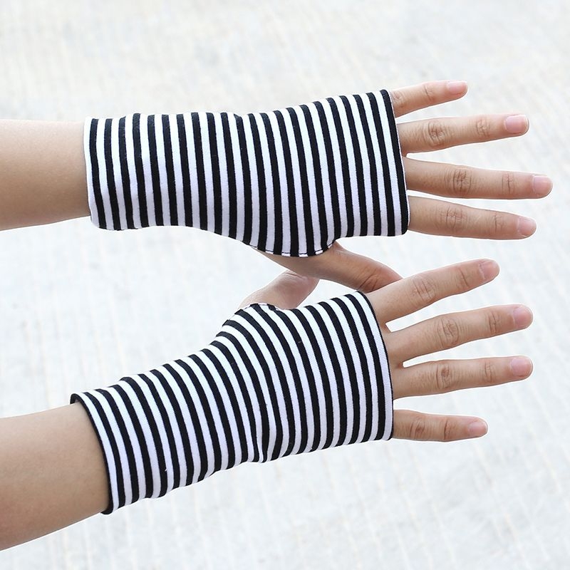 Félujjas kerékpáros kesztyű pamutból, Ice Silk anyag, csúszásmentes, flip-cover stílus, 2023 tavasz megjelenés