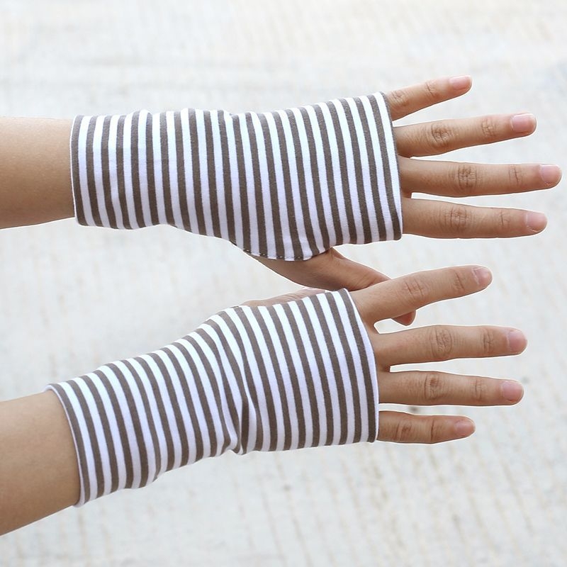 Félujjas kerékpáros kesztyű pamutból, Ice Silk anyag, csúszásmentes, flip-cover stílus, 2023 tavasz megjelenés