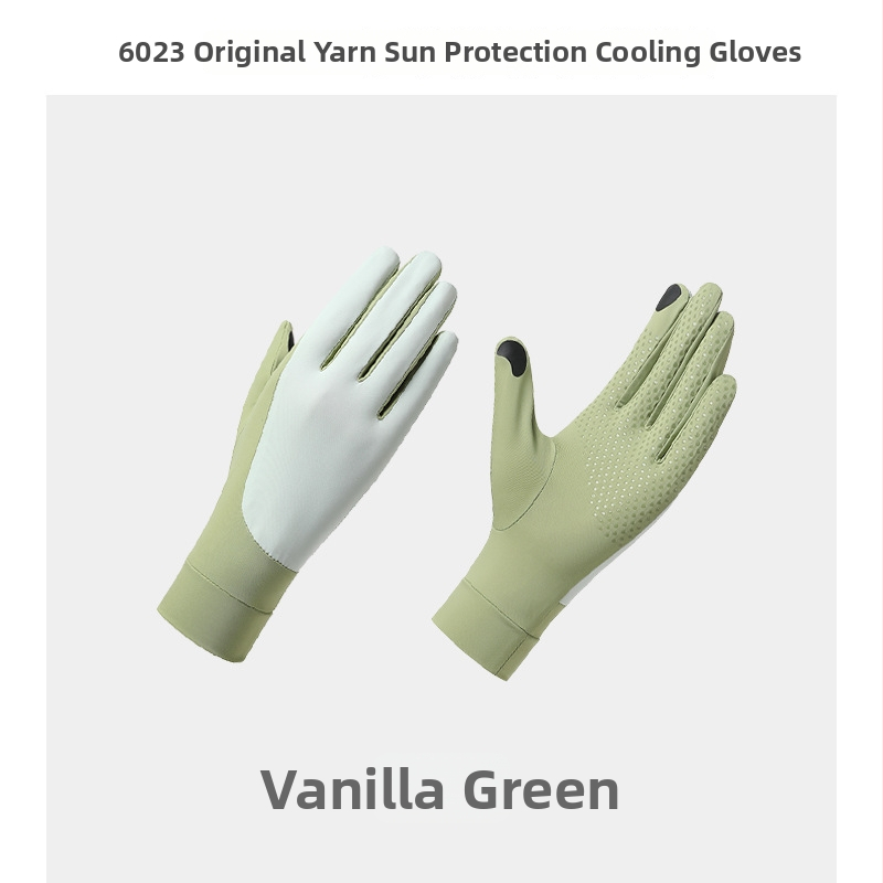 Dámske rukavice s UV ochranou, Ice Silk, priedušné, rýchloschnúce, protišmykové, kompatibilné s dotykovým displejom