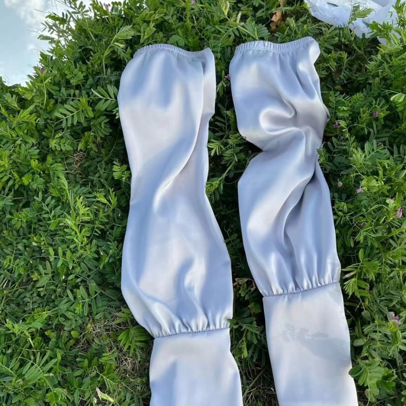 Ръкавели за ръце със сатенено покритие, UV защита, полиестер, за жени, за шофиране (Лято 2025)