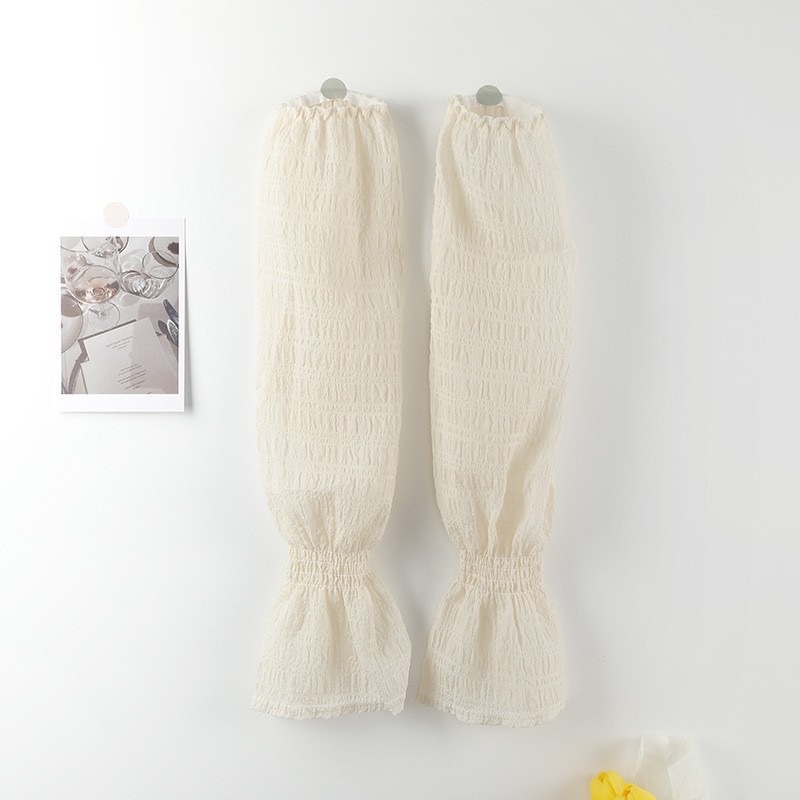 Ръкав за слънцезащита за жени – дантела, полиестер, пролет 2024, стил: свеж и сладък