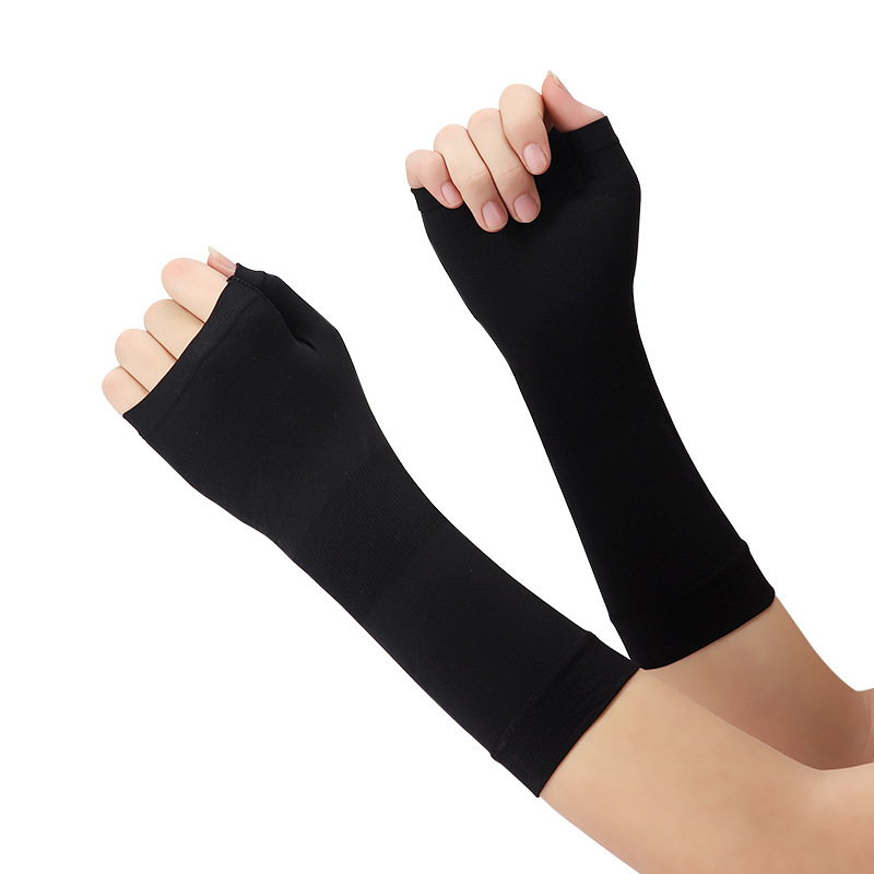 Ръкави Ice Silk, полиестер 71–80%, антиплъзгане, UV защита; за каране на велосипед и шофиране на открито; тънки