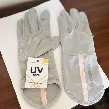 Sportske rukavice s UV zaštitom, duge, unisex, protiv klizanja, kompatibilne s dodirnim zaslonom