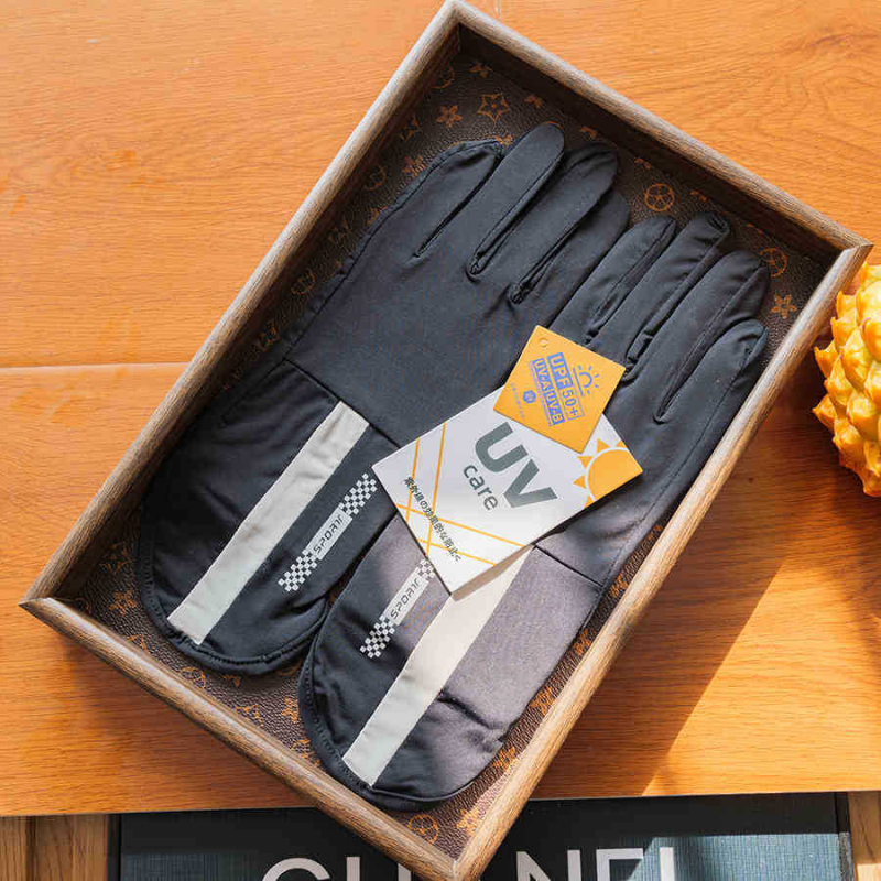 Sportske rukavice s UV zaštitom, duge, unisex, protiv klizanja, kompatibilne s dodirnim zaslonom