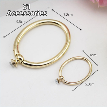 Дръжка за чанта - D-образен пръстен хардуер, висококачествени метални аксесоари, DIY