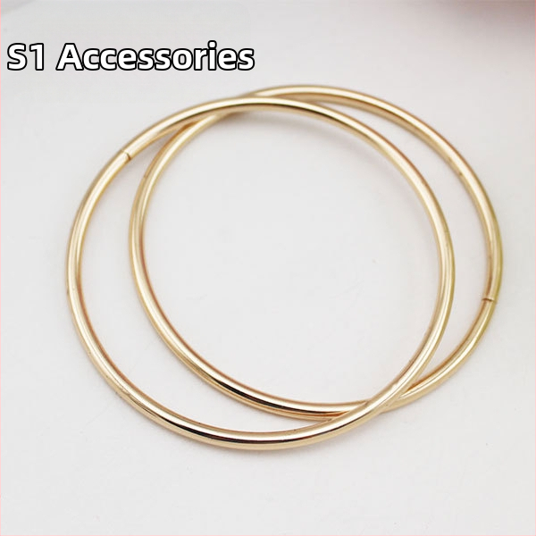 Дръжка за чанта - D-образен пръстен хардуер, висококачествени метални аксесоари, DIY