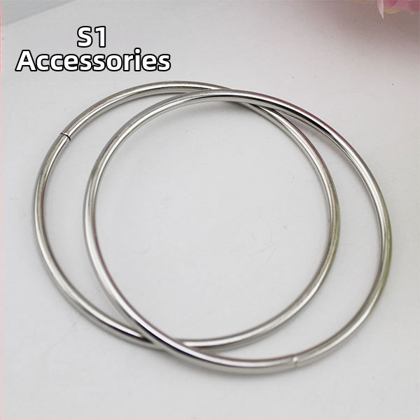 Дръжка за чанта - D-образен пръстен хардуер, висококачествени метални аксесоари, DIY