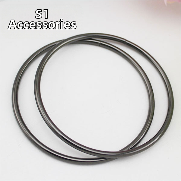 Дръжка за чанта - D-образен пръстен хардуер, висококачествени метални аксесоари, DIY