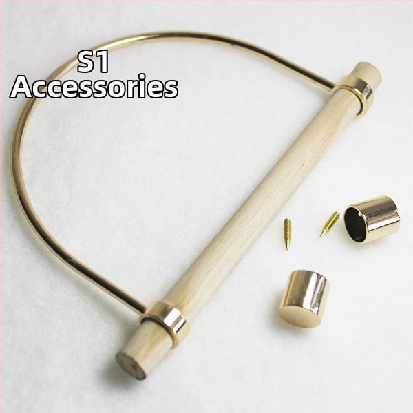 Дръжка за чанта - D-образен пръстен хардуер, висококачествени метални аксесоари, DIY