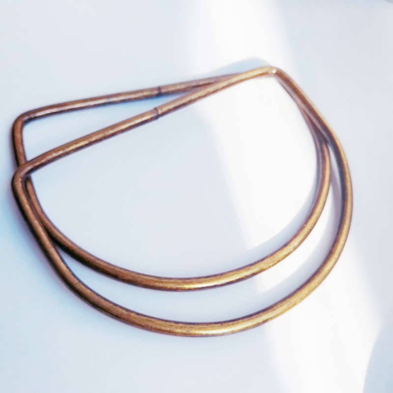 Дръжка за чанта - D-образен пръстен хардуер, висококачествени метални аксесоари, DIY