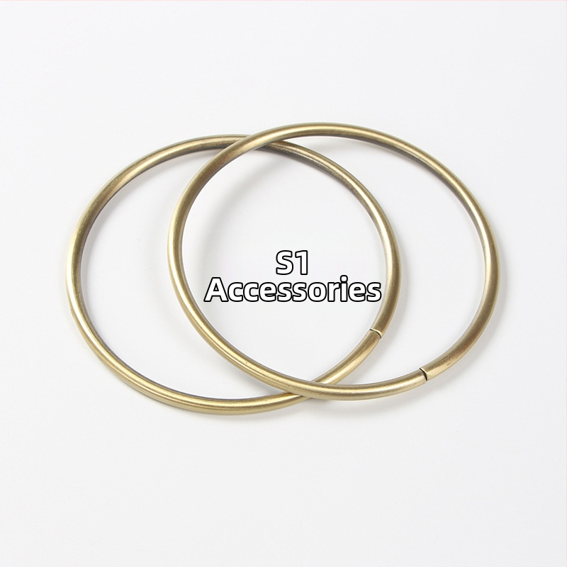 Дръжка за чанта - D-образен пръстен хардуер, висококачествени метални аксесоари, DIY