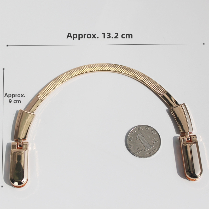 Дръжка за чанта - D-образен пръстен хардуер, висококачествени метални аксесоари, DIY