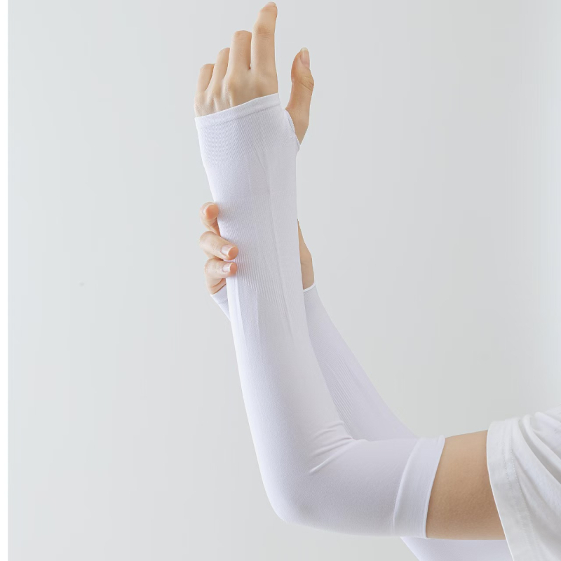 Manșete pentru brațe Ice Silk, unisex, elastice, respirabile, nylon