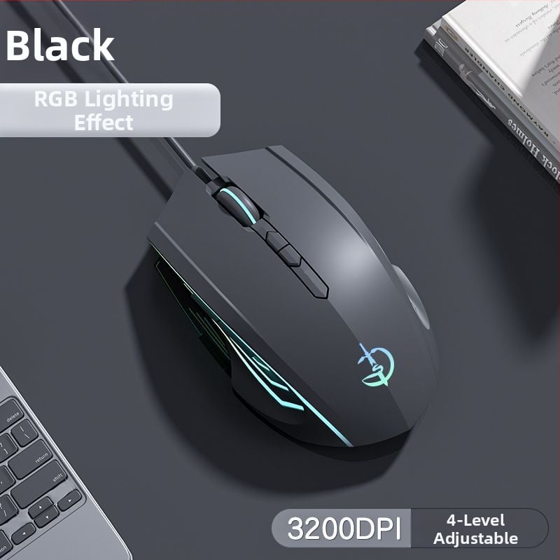 Optička žična USB miš, 2 tipke