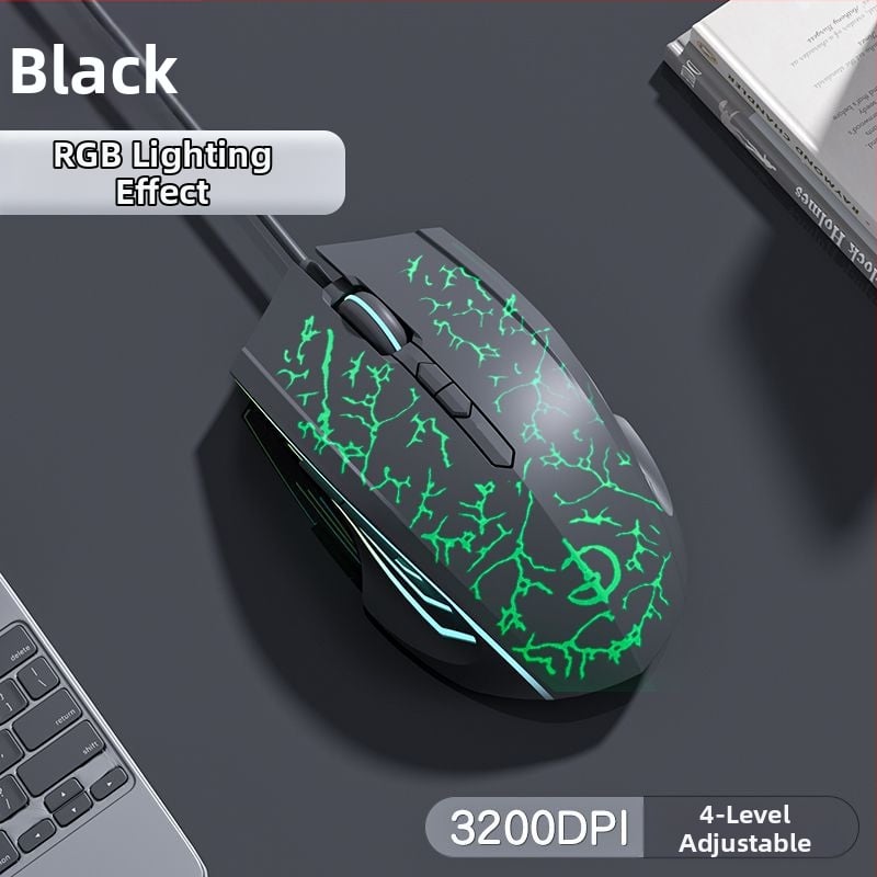 Optička žična USB miš, 2 tipke