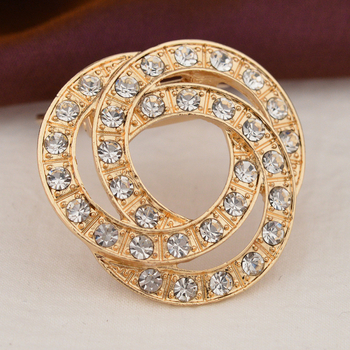 Scarecrow apģērba aksesuārs — olīvu zari, trīsstūrveida forma no sakausējuma ar rhinestones, elektro pārklājums, daudzfunkcionāla sprādze palto un šallei