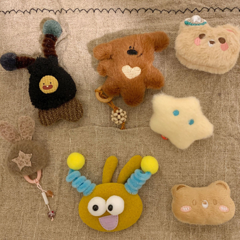 Брошка – плюшена панда с балон в дизайн на облак, метална сплав, марка Qingzhi, електроплакиране, паметна