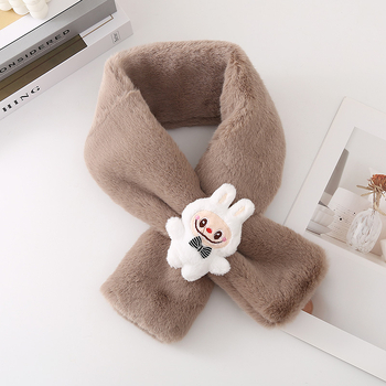 Ανδρικό-γυναικείο φουλάρι από πολυεστέρα με μοτίβο καρτούν με χαμογελαστό πρόσωπο, διασταυρούμενο σχέδιο, μονόχρωμο, κατάλληλο για την άνοιξη, κυκλοφόρησε φθινόπωρο 2024