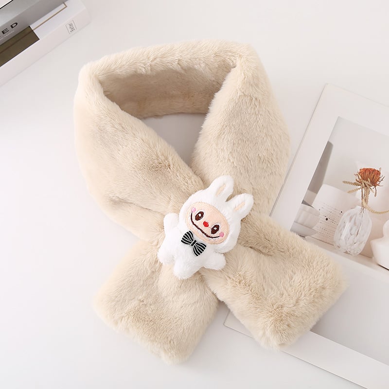 Ανδρικό-γυναικείο φουλάρι από πολυεστέρα με μοτίβο καρτούν με χαμογελαστό πρόσωπο, διασταυρούμενο σχέδιο, μονόχρωμο, κατάλληλο για την άνοιξη, κυκλοφόρησε φθινόπωρο 2024