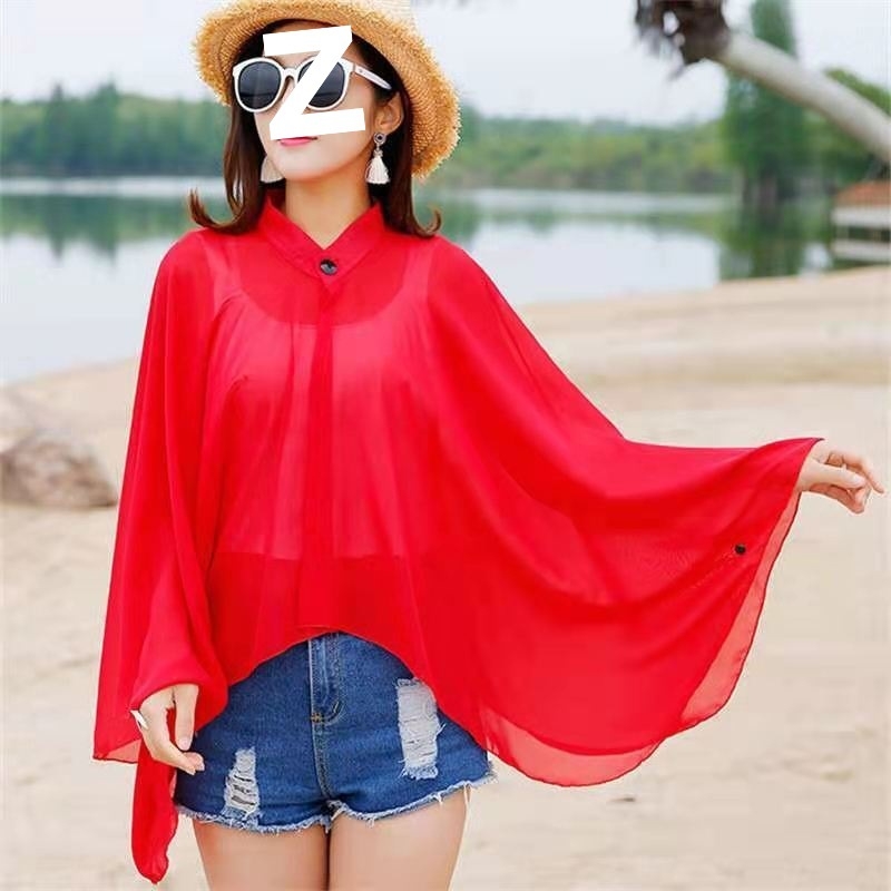 Καλοκαιρινό κασκόλ προστασίας από τον ήλιο για οδήγηση με μανίκια – όλα σε ένα για γυναίκες