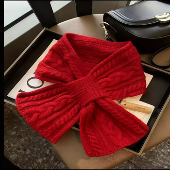 Guler tricotat pentru femei în stil coreean, din lână, origine Yongzhou, Hunan, iarnă, lansare toamnă 2025