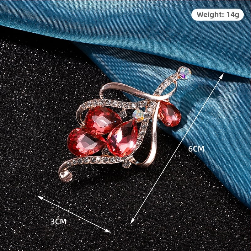 Broš - unisex cvjetni dizajn, legura, elektroplatiranje, korejski stil