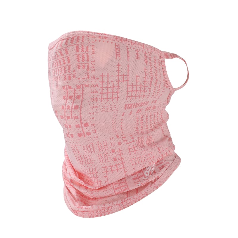 Fular de nylon cu bucle pentru urechi — protecție UV, ultraușor, rezistent la vânt și praf, pentru activități în aer liber