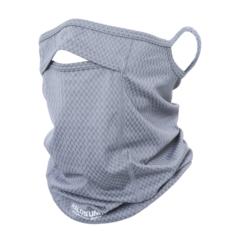 Voal semiacoperire pentru față pentru ciclism – nailon respirabil, uscare rapidă, protecție UV, rezistent la vânt, protecție împotriva insectelor