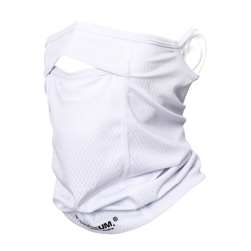 Voal semiacoperire pentru față pentru ciclism – nailon respirabil, uscare rapidă, protecție UV, rezistent la vânt, protecție împotriva insectelor