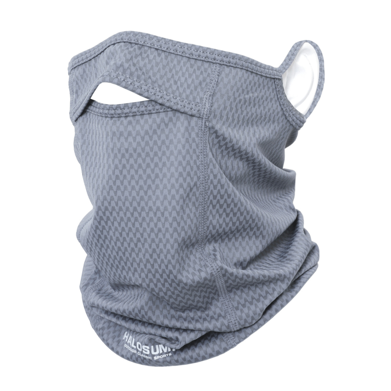 Voal semiacoperire pentru față pentru ciclism – nailon respirabil, uscare rapidă, protecție UV, rezistent la vânt, protecție împotriva insectelor