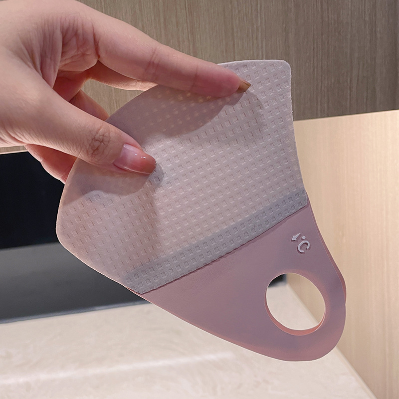 Maska s uzorkom wafle, UV zaštita, prozračna, brzo suši, lagana, materijal Nylon Ice Silk