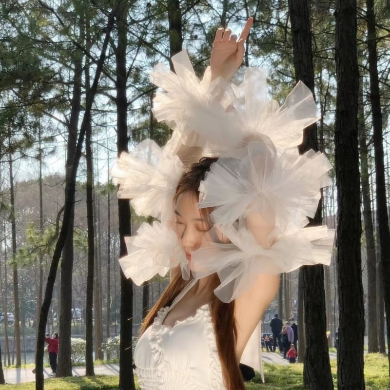 Vestuvių suknelės pirštinės – tinklinos, ilgos pirštinės, dekoratyvinės, moterims, visoms sezonoms