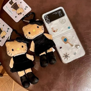 Плюшена кукла-ключодържател - стил карикатура, къс плюш, пълнеж PP памук, персонализирани проби, възраст 7-14 г