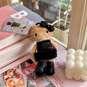 Плюшена кукла-ключодържател - стил карикатура, къс плюш, пълнеж PP памук, персонализирани проби, възраст 7-14 г