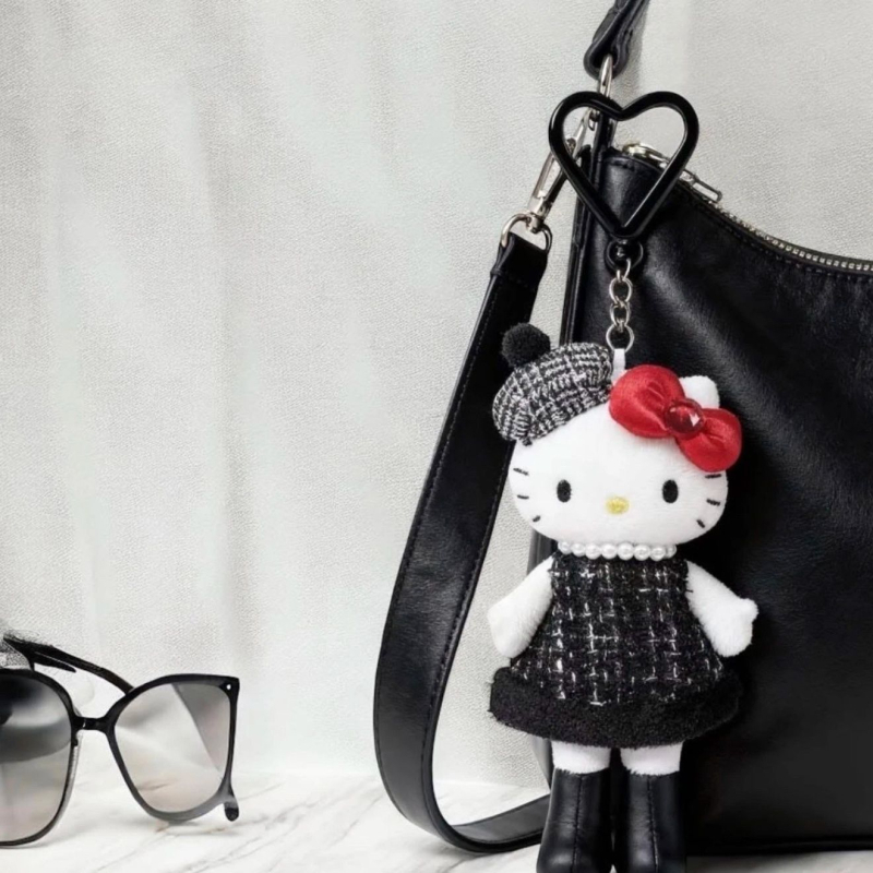 Плюшена кукла-ключодържател - стил карикатура, къс плюш, пълнеж PP памук, персонализирани проби, възраст 7-14 г