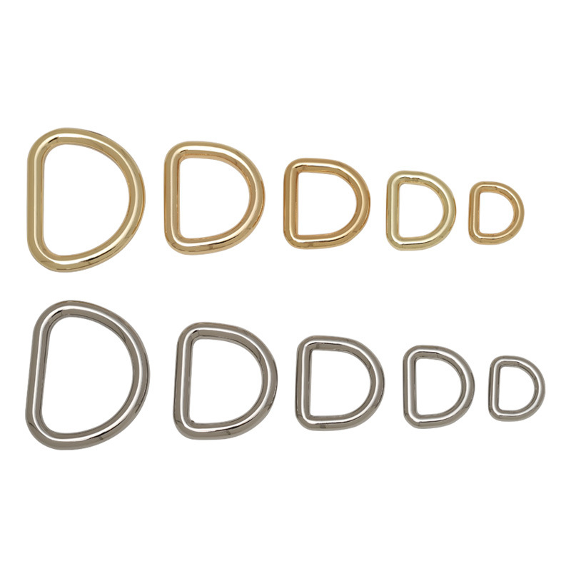 D-oblik spoj s kovinskim hardverom za torbu – Zhuoyue; Materijal: metal; Uzorak: drugi; Funkcija: druga