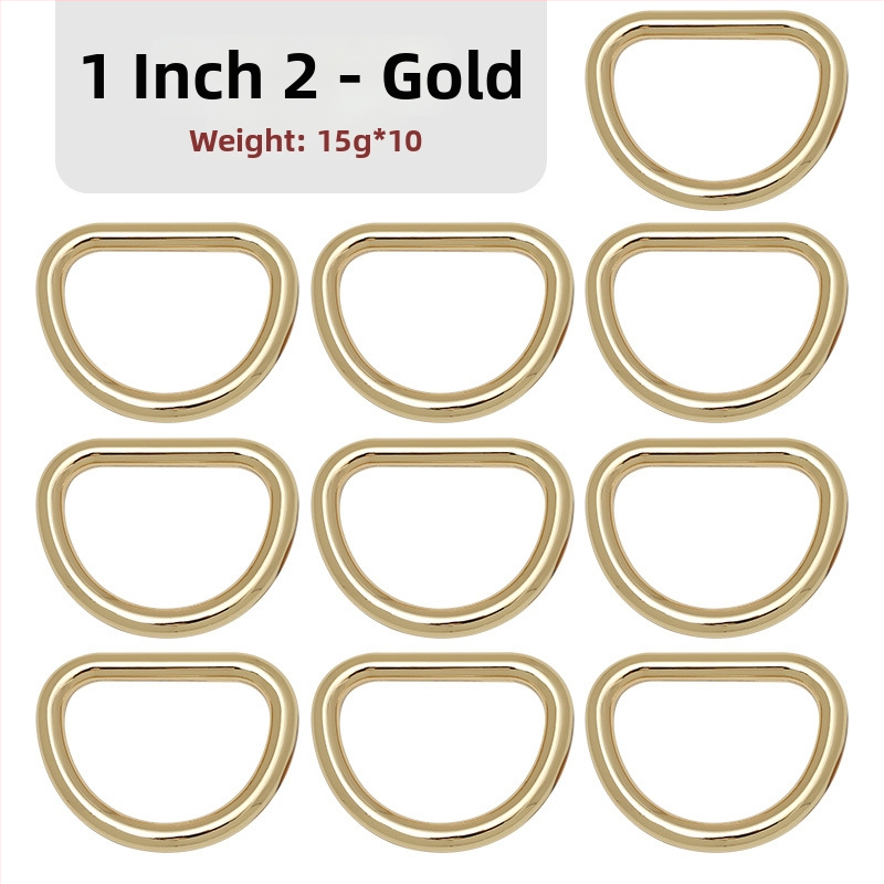 D-образна метална закопчалка за чанти, за презрамки – Zhuoyue; Марка: Zhuoyue; Материал: метал; Модел: Друг; Функция: Друга