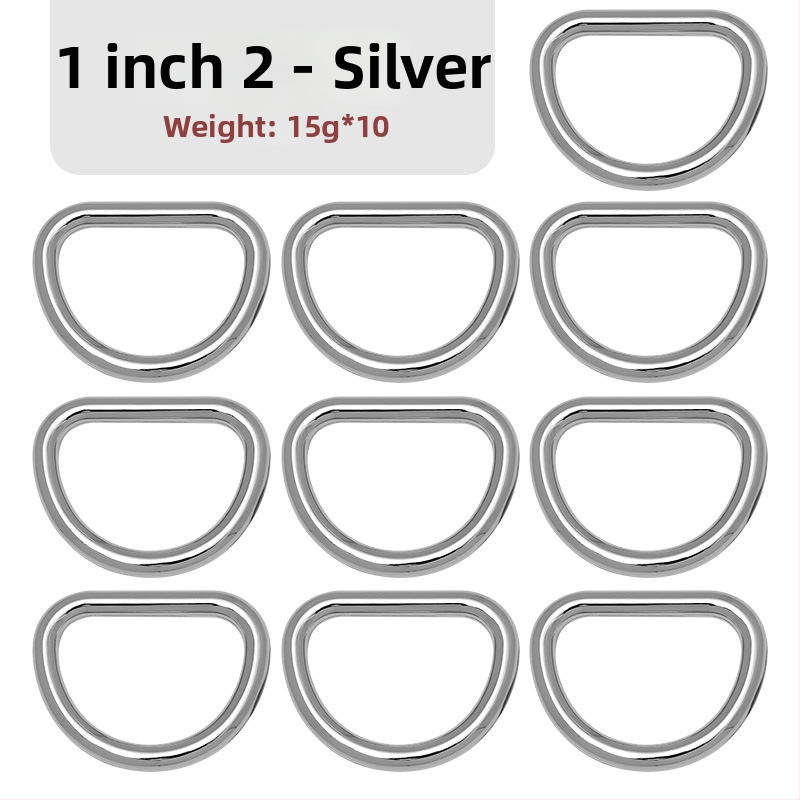 D-образна метална закопчалка за чанти, за презрамки – Zhuoyue; Марка: Zhuoyue; Материал: метал; Модел: Друг; Функция: Друга