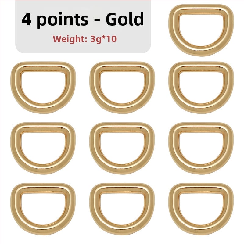 D-образна метална закопчалка за чанти, за презрамки – Zhuoyue; Марка: Zhuoyue; Материал: метал; Модел: Друг; Функция: Друга