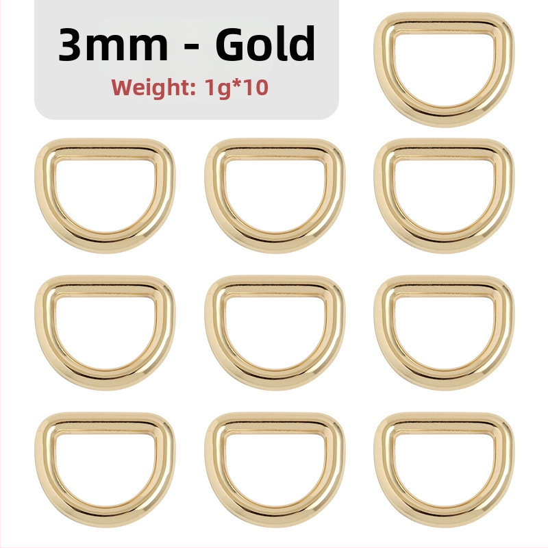 D-образна метална закопчалка за чанти, за презрамки – Zhuoyue; Марка: Zhuoyue; Материал: метал; Модел: Друг; Функция: Друга