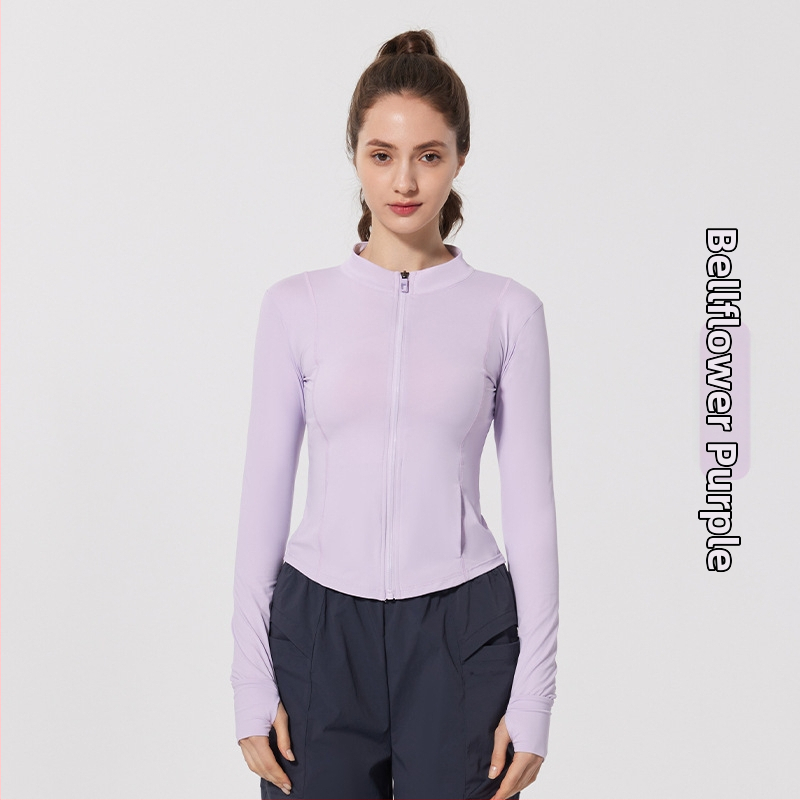 Sieviešu UV aizsardzības tops ārējiem sporta veidiem un jogai, Original Yarn IceSense Sunscreen audums, nailons 84,5% / spandeks 15,5%, garas piedurknes, garš siluets