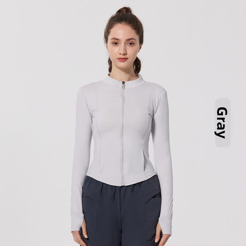 Sieviešu UV aizsardzības tops ārējiem sporta veidiem un jogai, Original Yarn IceSense Sunscreen audums, nailons 84,5% / spandeks 15,5%, garas piedurknes, garš siluets