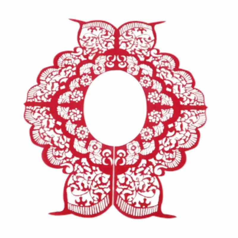 Hanfu inspirirani šal s oblacnim ramenima i dizajnom izrezanog papira iz razdoblja Vojnih Država, rekvizit za fotografiju za putničke portrete