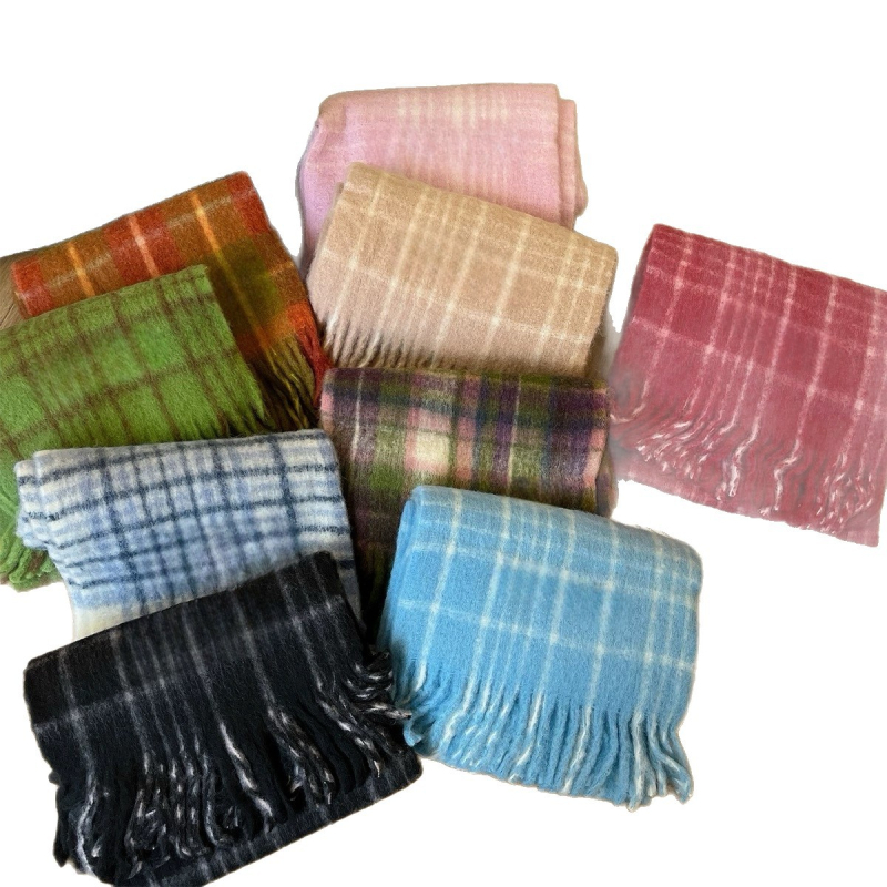 Veliki šal od Angora vune – Plain Weave, toplinski i prašinu otporan, zima, KT002